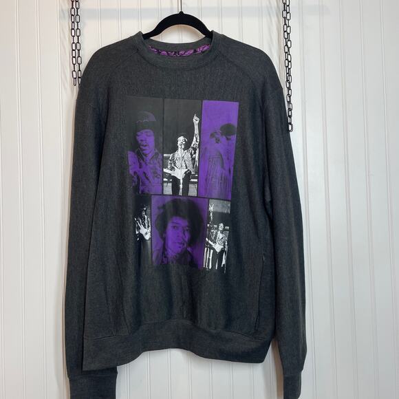 Vintage Jimi Hendrix Experience Rocawear Band Tee Crewneck Cotton Blend Size XL - Picture 1 of 8